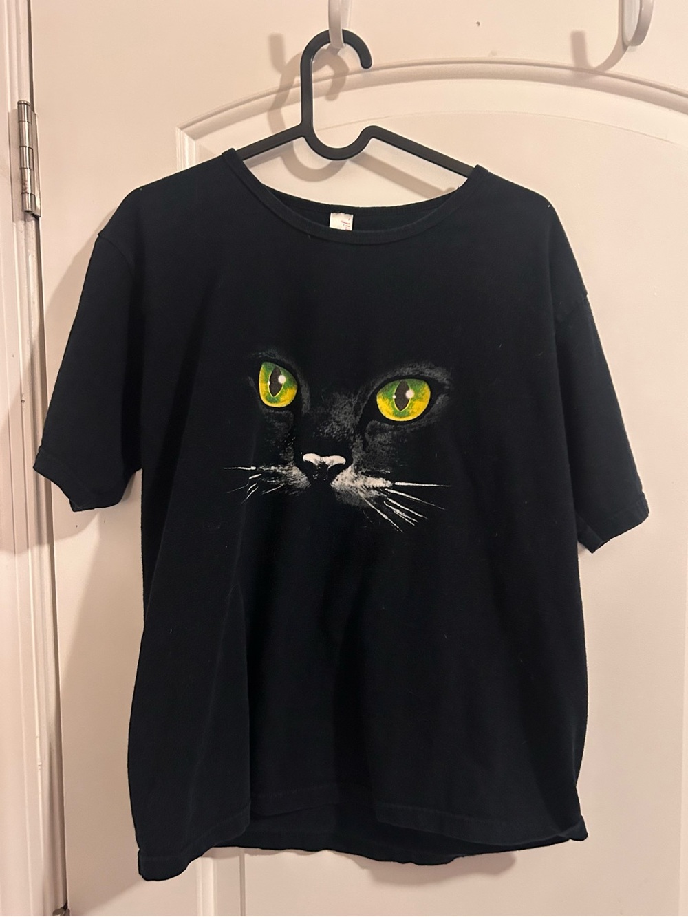Anvil Black Cat Shirt - Size M